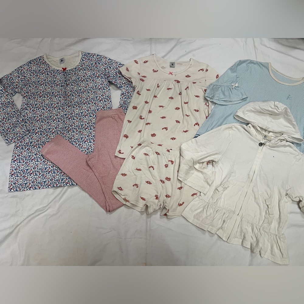 Petit Bateau Kids Pajama & other tops Set